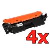 Pacote compatível 4 X HP CF230A Premium Chip