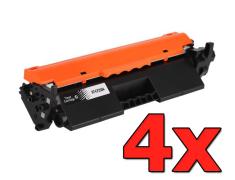 Pacote compatível 4 X HP CF230A Premium Chip