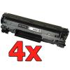 Pacote compatível 6 x HP CF283A Premium