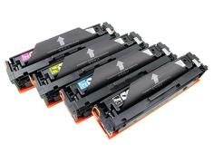 Pacote compatível 4 X HP CF530/1/2/3A Premium (205A)