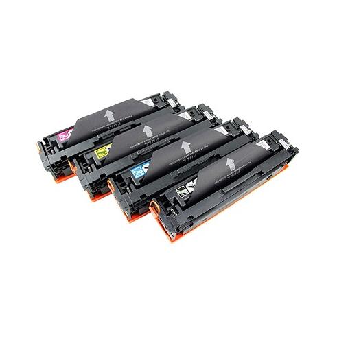 Pacote compatível 4 X HP CF530/1/2/3A Premium (205A)