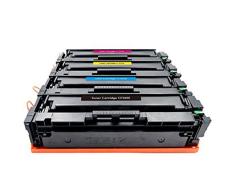 Pacote compatível 4 X HP CF540/1/2/3 A Premium (203A)
