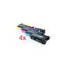 Pacote compatível 4 x HP Q3960 / 1 / 2 / 3 A