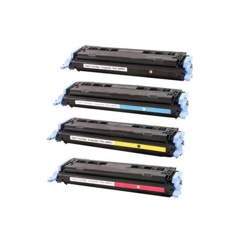 Pacote compatível 4 x HP Q6000 / 1/2 / 3A