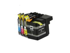 Compatível Pacote 4x Brother LC-529XL / LC-525XL