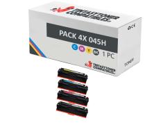 Compatível Pacote 4x Canon 045H