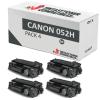 Compatível Pacote 4x Canon 052H Premium