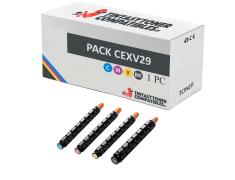 Compatível PACK 4X CANON C-EXV29
