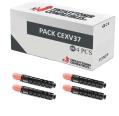 Compatível Pack 4x Canon C-EXV37
