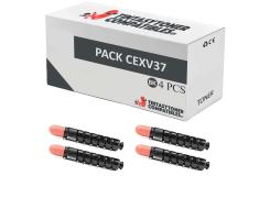 Compatível Pack 4x Canon C-EXV37