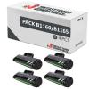 Compatível Pack 4x DELL B1160 / B1165