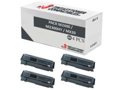 Compatível Pack 4x Epson M2400 / M2300HY / MX20