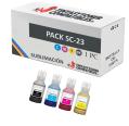 Compatível PACK 4X Epson SC23