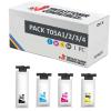 Compatível Pack 4x Epson T05A1/2/3/4 Tinta Pigmentada