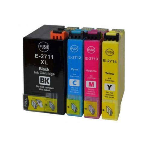 Compatible Pacote 4x Epson T2711/2/3/4 27XL
