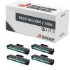 Compatível Pacote 4x HP 106A / W1106A
