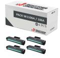 Compatível Pacote 4x HP 106A / W1106A