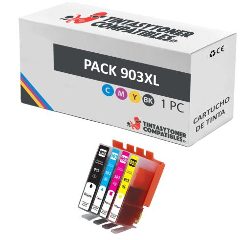 Compatível PACK 4X HP 903XL