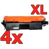 Compatível Pacote 4X HP CF217A XXL Premium (Alta Capacidade)