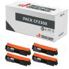 Compatível Pacote 4x HP CF230X Premium Chip
