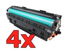 Pacote compatível 4X HP CF244A Premium