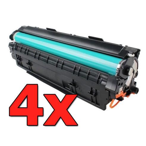 Pacote compatível 4X HP CF244A Premium