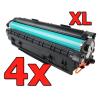 Pack 4X Toner compatível HP CF244A XL (alta capacidade) Premium