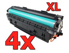 Pack 4X Toner compatível HP CF244A XL (alta capacidade) Premium