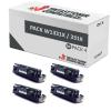 Compatível Pack 4x Hp W1331X Preto
