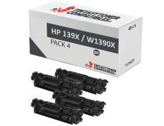 Compatível Pacote 4x HP W1390X Preto