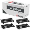 Compatível Pacote 4x HP W1490A Preto
