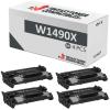Compatível Pacote 4x HP W1490X Preto