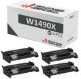 Compatível Pacote 4x HP W1490X Preto