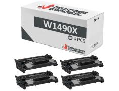 Compatível Pacote 4x HP W1490X Preto