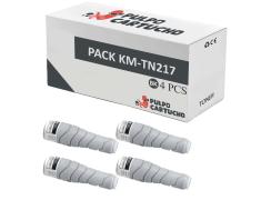 Compatível Pacote 4x Konica Minolta Bizhub 223 / 283 / TN-217