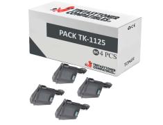 Compatível Pack 4x Kyocera TK-1125