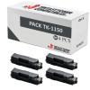 Compatível Pack 4x Kyocera TK-1150