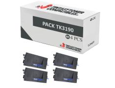 Compatível Pacote 4x Kyocera TK-3190