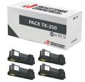 Compatível Pack 4x Kyocera TK-350