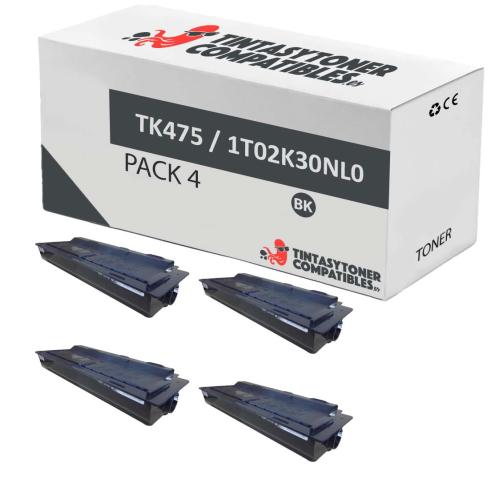 Compatível Pacote 4x Kyocera TK-475