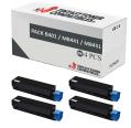 Compatível pack 4x OKI B401 / MB441 / MB451