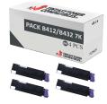 Compatível Pack 4x OKI B412 / B432 / B512 / MB472 / MB492 / MB562 (7k)