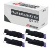 Compatível Pack 4x OKI B432 / B512 / MB492 / MB562 (12k)