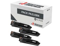 Compatível Pack 4x Pantum PA210 Preto