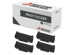 Compatível Pacote 4x Pantum TL-5120X Preto