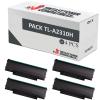 Compatível Pack 4x Pantum TL-A2310H Preto