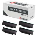 Compatível Pack 4x Pantum TL-A2310H Preto