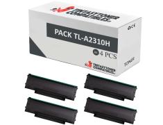 Compatível Pack 4x Pantum TL-A2310H Preto