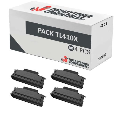 Compatível Pacote 4x Pantum TL-410X Preto