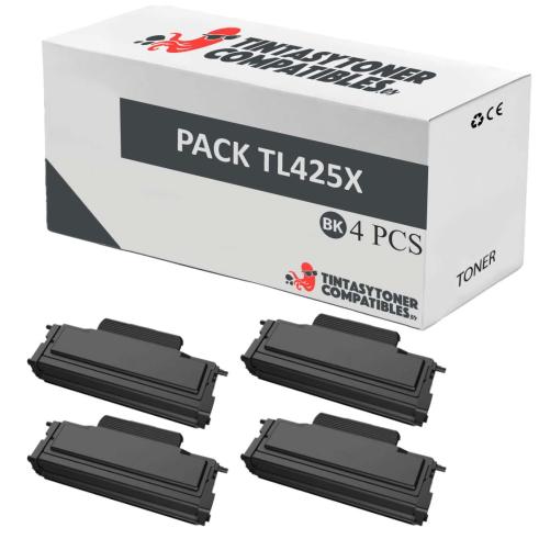 Compatível Pack 4x Pantum TL425X Preto